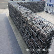 Landschaft Gabion Käfige Stein Gabion Stützmauern